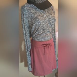 Cargo Skort Red Size XXL